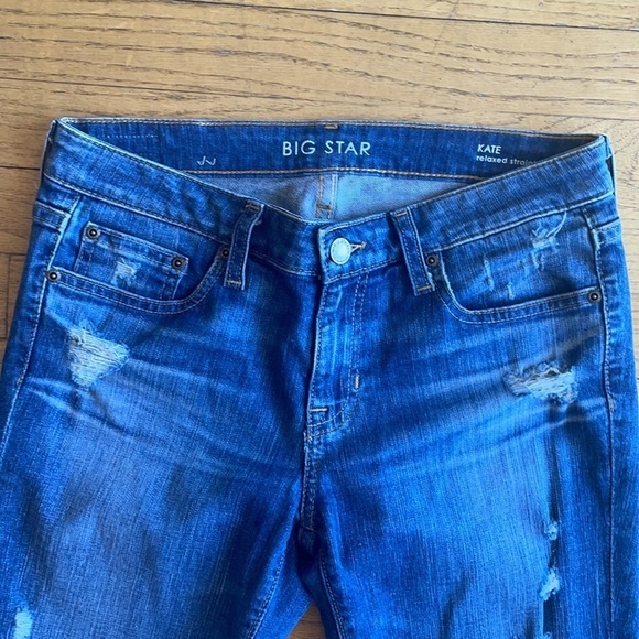 Like New - Big Star Relaxed Straight Kate Jeans - Picture 3 of 5